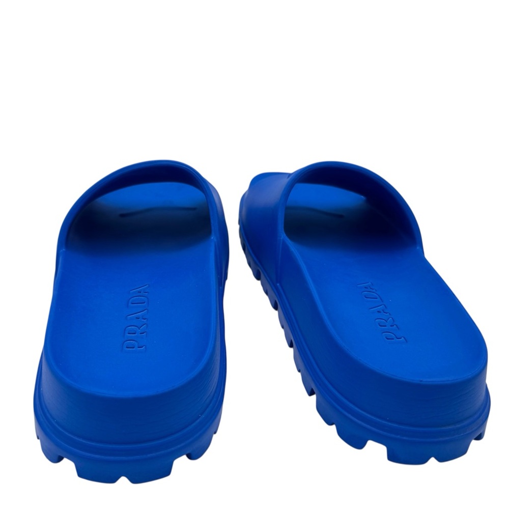 Prada Blue Slides - Authenticated - Picture 11 of 15